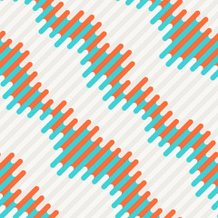 Abstract geometric seamless pattern from lines. Vector illustration.