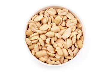 Peanut, Nuts, isolated on white background