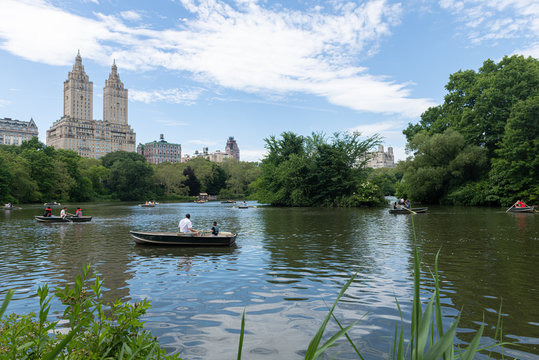 Central Park, New York City, San Remo Building 	