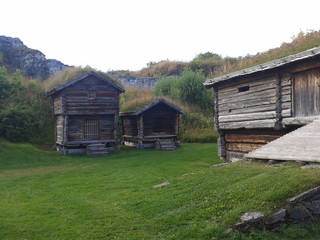 old house in the mountains