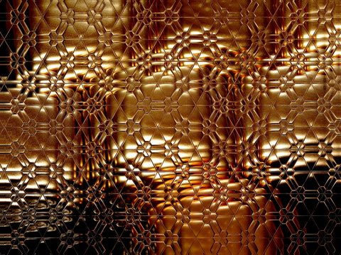 illustration of abstraction of golden background