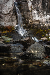 Obraz premium Cascade in Chalten Patagonia Argentina