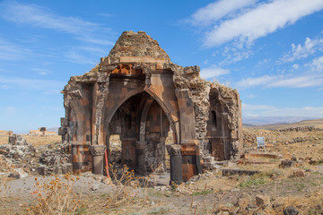 Naklejka premium Ruins of Ani in Kars, Turkey