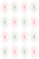 Flower vector background. Plant texture.Decorative print.