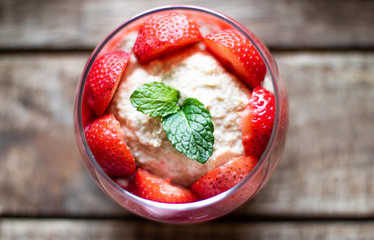 Porridge Fraise