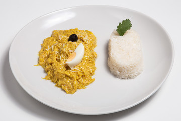 Aji de gallina.