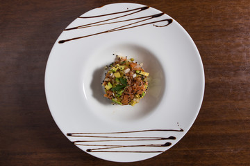 Ceviche salmon