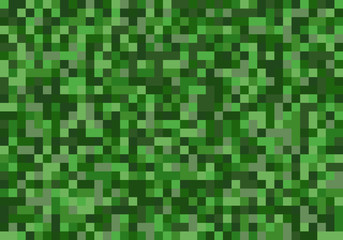 Mosaic pattern from green color shades vector illustration for backgrounds