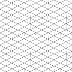 pattern with Necker cube