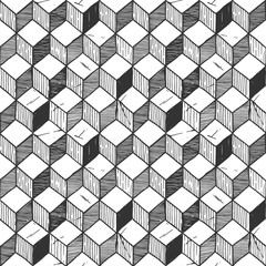 Rhombille seamlessly tiling