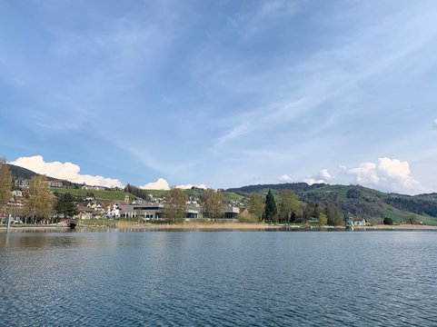 &Auml;gerisee / Aegerisee - in Ober&auml;geri - Kanton Zug, Schweiz