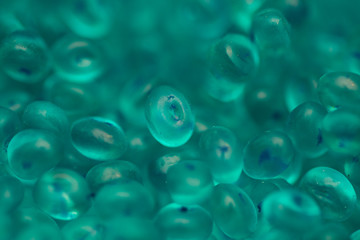 hydrogel colorful balls. Silica gel colorful balls,blue green silicone granules  ,