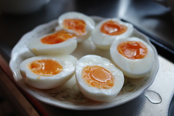 日本の美味しいゆで卵