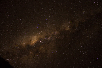 Orange tones Milky Way Close Up