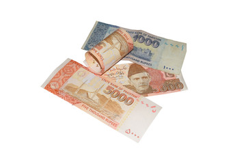 Pakistani currency banknotes