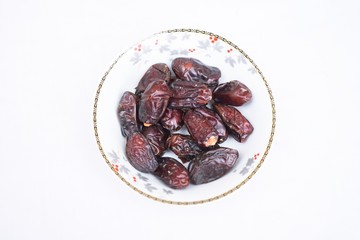 dates on a plate
