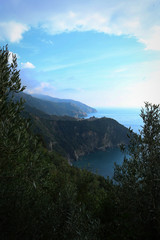 Fototapeta na wymiar Coast of Cinque Terre