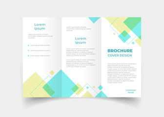 소책자 및 브로슈어 커버 디자인 템플릿