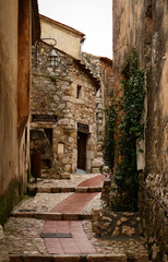 Fototapeta na wymiar Inside Èze Village, France