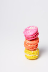 Home baked Rainbow Macarons. Home baking projects for lockdown 