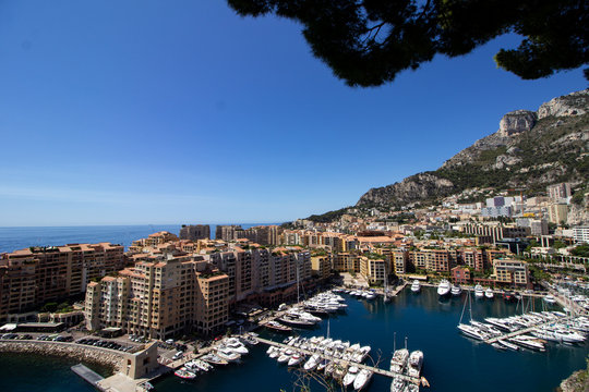 Monaco. Image of the cityscape of Monte Carlo, Monaco at summer