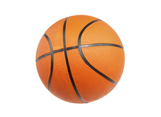 Basketball isolated on Background. Orange Ball, High resolution, Sports concept.