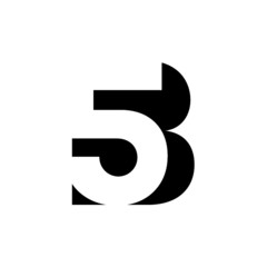 vector black number 1