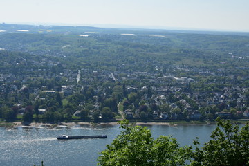 Königswinter Drachenfels Rheinblick