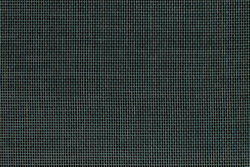 dark abstract background: unique wavy pattern of overlaying two grids, blurry and tinted green