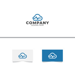 Cloud Technology Logo Design Template