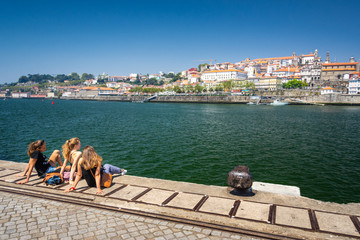 Porto Portugal postcard poster