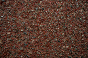 Background image of asphalt pavement texture of a bicycle path
