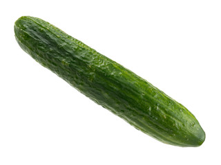Cucumber vegetable isolated on white background