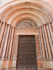Parma, Italy, Baptistery Doorway