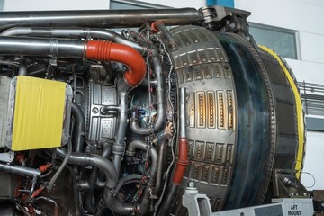 Gas turbine or a jet engine is a power plant of aircraft to fly in the air.