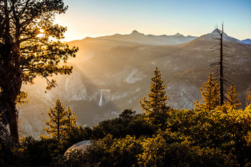 Sunrise on Glacier Point, Yosemite National Park, California