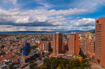 Fototapeta premium Panorama of the City of Bogota