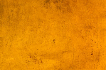 Bright yellow wall texture background