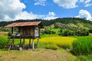 house in the mountains