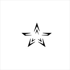 star logo icon vector stock , logo star , logo star abstract , logo star unique , logo star icon 