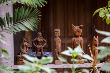 hand carved figurines 