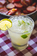 Brazilian Caipirinha Cocktail
