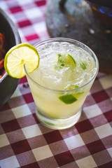 Brazilian Caipirinha Cocktail
