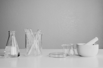 laboratory equipment for pharmaceutical and science chemistry.