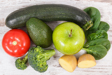 Natural ingredients as source potassium, vitamin K, minerals and fiber