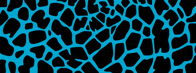 Trendy giraffe skin pattern background vector. Animal fur, vector background for Fabric design, wrapping paper, textile and wallpaper.