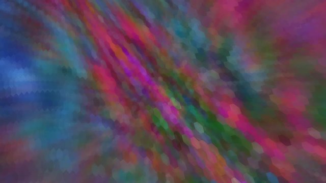 Fabulous Dreamlike Psychedelic Blur footage background of motion surface of trendy colorful original Abstraction Art pattern flow. Moving Seamless loop psychotherapy.