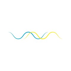 sound wave music logo