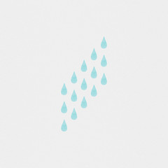 Material of rain. Background material with water drops lined up. Material that shows how it is raining. Rain pattern material.
背景：梅雨 雨 雫 時雨 小雨 水 水滴 つゆ あめ しずく しぐれ