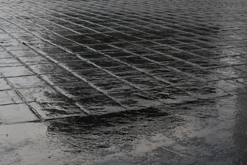 piso mojado